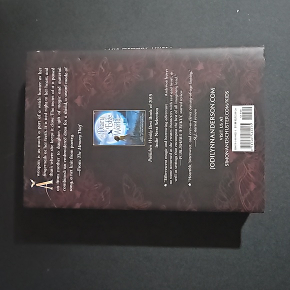 Simon  & Schuster Thirteen Witches The Memory Thief by Jodi Lynn Anderson NWOT - Picture 2 of 8